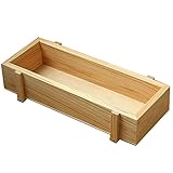 木製多肉植物鉢　レトロデスクトップ収納ボックス Broadroot　雑貨収納ボックス　小物収納ボックス　面白いプレゼント (22.7×8×4cm)