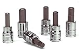 Powerbuilt 640052 3/8-Inch Hex Bit Set 6-Piece [並行輸入品]