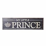 My Little Prince Large Wooden Hanging Sign Shabby Chic by Heaven Sends