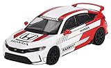 MINI GT 1/64 ホンダ シビック Type R 2023#2 ペースカー ホワイト (左ハンドル) 完成品