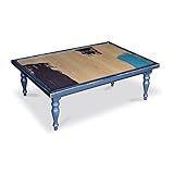 Takatatsu&amp;Co.(有)高松辰雄商店 Dossie ローテーブル ナラ突板・MDF 幅122cm×奥行82cm×高さ38cm フレンチヴィンテージテイストタイプ ヒーター無しローテーブル 日本製 ヴィンテージテイスト