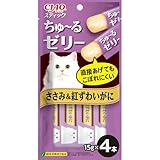 CIAO (チャオ) スティック ささみ&紅ずわいがに 4本