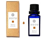 NOTO メープルオイル MAPLE OIL 5ml メープルシロップ フレグランスアロマオイル アロマギフト (メープル香料5ml)