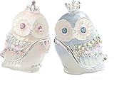 ＜フクロウセット クラウンフクロウ（フェアリーブルー）＆ティアラフクロウ（スウィートピンク）＞ ピィアース