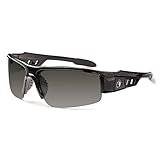 Ergodyne Skullerz Dagr Anti-Fog Safety Sunglasses - Black Frame, Smoke Lens by Ergodyne