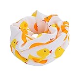 Tonsee 子供用 マフラー 可愛い ネックウォーマー カートゥーン パターン 暖かい スカーフ 防寒 (1)