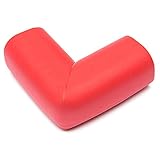 SODIAL(R) コーナープロテクションエッジプロテクション　子供保護　ベビー安全ソフトマットレス　レッド