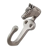 Vicenza Designs h5007 Equestre Horseフック、アンティークニッケル