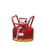 Justrite 7325120 2.5G-9.5L Iiaf Dot Red 0.62 in. Hose