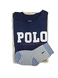 ラルフローレンの子供服　POLO　RALPHLAUREN　ベビー　ギフトセット　男の子（長袖）　８５ｃｍ [並行輸入品]