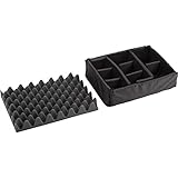 PELICAN ハードケース 1505 ディバイダー 9.6L グレー 1500-406-100