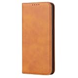 【Hamany】oppo reno 7a ケース 手帳型 オッポリノ7aスマホケース カード収納 au OPG04 ケース A201OP / CPH2353 収納 耐衝撃 耐久性 耐摩擦 横置きスタンド機能 マグネット式 レザー おっぽ スマホ reno7 a カバー -ファッションライトブラウン