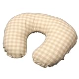 オーガニックコットン　ダブルガーゼ　洗える授乳クッション《選べる9柄》【日本製】 (チェック)