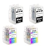 Canon キャノン用 BC-340 BC-341 インク 互換インク インクカートリッジ 詰め替えインク BC-360 BC-361 BC-340XL×2 BC-341XL×2 4本 大容量タイプ/共通/3年保証 対応機種：PIXUS TS5330 TS5130S TS5130 MG4130 MG3130など