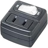 ヤザワ 省エネタップ 1個口 ブラック Y02F110BK