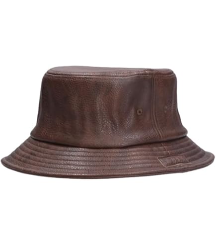 Amazon.co.jp: [デグナー] レザーバケットハット LEATHER BUCKET