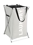 Wenko Laundry Bin Uno 折りたたみランドリーバスケット ウノ ベージュ 3440111100