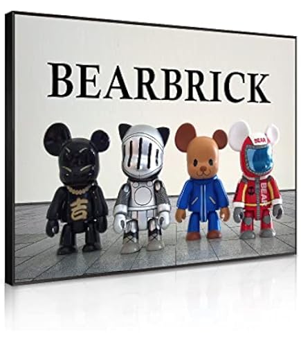 Amazon.co.jp: ベアブリックアートパネル Bearbrick画像装飾 暴力熊