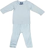 KicKee Pants印刷半袖パジャマセット US サイズ: 3t カラー: ブルー