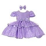 Shanil DRESS ベビー・ガールズ カラー: パープル