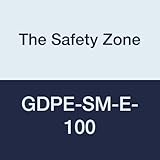 The Safety Zone GDPE-SM-E-100 Powder Free Polyethylene Gloves Embossed Grip High Density Latex Free 