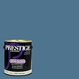 Prestige Paints Exterior 1つでペイント、プライマー、1-gallon、半光沢、Comparable一致のBenjamin Mooreベッドフォードブルー