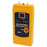 uxcell　デジタル水分計　湿度計　水分計　温湿度検出器　テスター　PT-90D　測定ツール　範囲5-40%