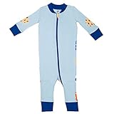 papallou抽象印刷、100 %ソフトコットン、1ピース、パジャマスリー、Jumsuit (サイズ3 – 24 m。