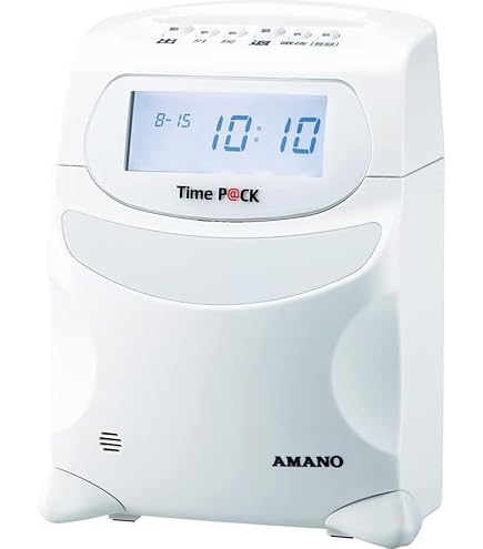 Amazon.co.jp: アマノ PC接続式タイムレコーダー(ワイヤレス通信モデル 