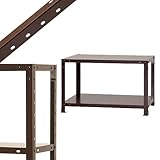 スマートラック NSTR-044 幅70×奥行30×高さ45cm 2段 ブラウン 40kg/段