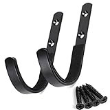 fogman ガンスタンド ライフル ハンドガン エアガン 壁掛け ガンホルダー 飾る ディスプレイ (ブラック)