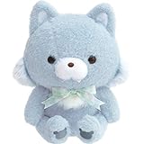 リラックマ チャイロイコグマのお友達 ぬいぐるみ アオイコオオカミ MF03301