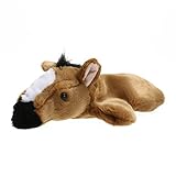 Domybestハンドパペット　ぬいぐるみ　おもちゃ　手踊り　動物　アニマル　子供　布製 知育玩具　ごっこ遊び　童話　物語　人形劇　想像力を育てる　多種類選択可能(馬)