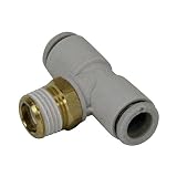 SK11 ワンタッチ管継手 両口チーズユニオン 6mmホース用 R1/8 KQ2T06-01AS