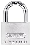 Abus 64TI/20 20mm Titalium Padlock Keyed KA6205
