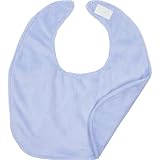 Minky Bibs - Light Blue - by Threadart by Threadart