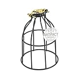 ArtifactDesign Industrial Vintage Style Curved Top Light Cage for Pendant Light Lamps ... [並行輸入品]