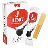 Vandoren バンドーレン Bbクラリネットリード JUNO 【JCR0125】 10枚入り 硬さ:2-1/2