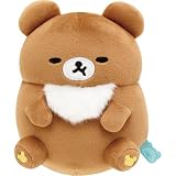 サンエックス(San-X) リラックマ ｢みんなでまんぷくまくまく｣ まんぷくコロコロぬいぐるみ チャイロコグマ MO66001 サイズ：H16×W12×D10cm