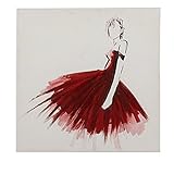 Brylanehome Ladyキャンバスアート レッド 19028900099mk0~0