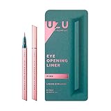 UZU BY FLOWFUSHI (ウズバイフローフシ) アイオープニングライナー [ピンク] リキッドアイライナー お湯オフ アルコールフリー 低刺激性
