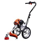 HAIGE 手押し式 モップ式 草刈機/刈払機 52cc HG-TKST520N1