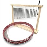 ツリーチャイム 卓上 20音 オーシャンドラム 大きい 30センチ 打楽器 パーカッション ウィンドチャイム 楽器 (ツリーチャイム オーシャンドラムセット)