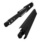 VADANIA ブラック ロック付き #D53 重量用スライドレール 500mm Heavy Duty引き出しスライド 工業用レール 左右1セット