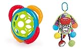 Baby Activity Colorful Rattle Doofy Dog on the go with Texture Oball grasp and teethe gift set [並行輸入