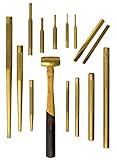 Mayhew Tools 61369 Master Brass Punch and Chisel Set, 15-Piece by Mayhew [並行輸入品]