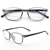 [eyeforyou] 老眼鏡 おしゃれ メンズ ブルーライトカット クリアグレー+2.50 BA-R1005-C2-D250