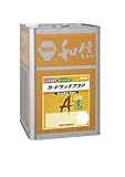 和信化学工業 ガードラックアクア プロ仕様の水性屋外木部用塗料 1回塗・高着色・塗替最適 レッド 14kg