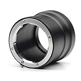 Pixco Leica M Visoflex レンズ用 Sony E マウントアダプター 真鍮フルメタル設計 サテン仕上げ 無限遠対応 マニュアル専用 A7C II A7R V A9 III A6700 ZV-E1 対応