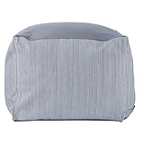 無印良品 体にフィットするソファ用綿デニムカバー ヒッコリー 小 幅45×奥行45×高さ33cm 83437862